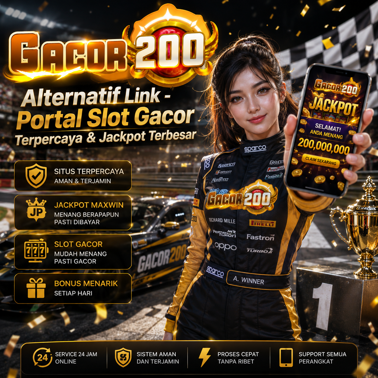 GACOR200 Portal Login Alternatif Terpopuler dengan Sistem Akses Terlengkap